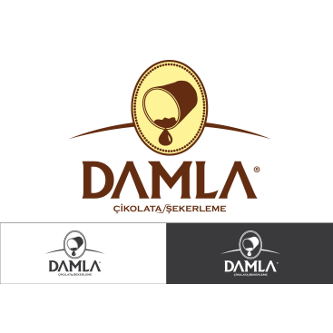 DAMLA Çikolata ve Şekerleme logo tasarım yarışmasına tasarımcı citymanager tarafından sunulan  tasarım 