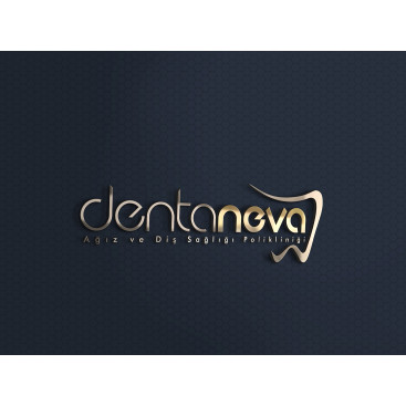 Diş kliniği için logo tasarımı yarışmasına tasarımcı mrdgsn tarafından sunulan  tasarım 