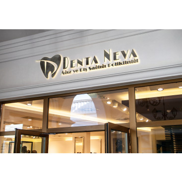 Diş kliniği için logo tasarımı yarışmasına tasarımcı Asms82 tarafından sunulan  tasarım 