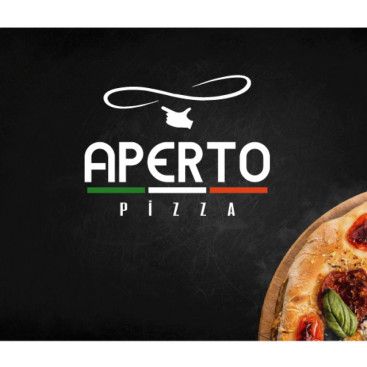 APERTO PİZZA LOGOSUNU ARIYOR yarışmasına tasarımcı Chiwely tarafından sunulan  tasarım 