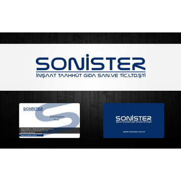 SONİSTER adlı inşaat firmasına logo  yarışmasına tasarımcı Owl_Owl tarafından sunulan  tasarım 