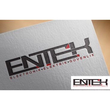 elektironik firma logosu yarışmasına tasarımcı orion™ tarafından sunulan  tasarım 