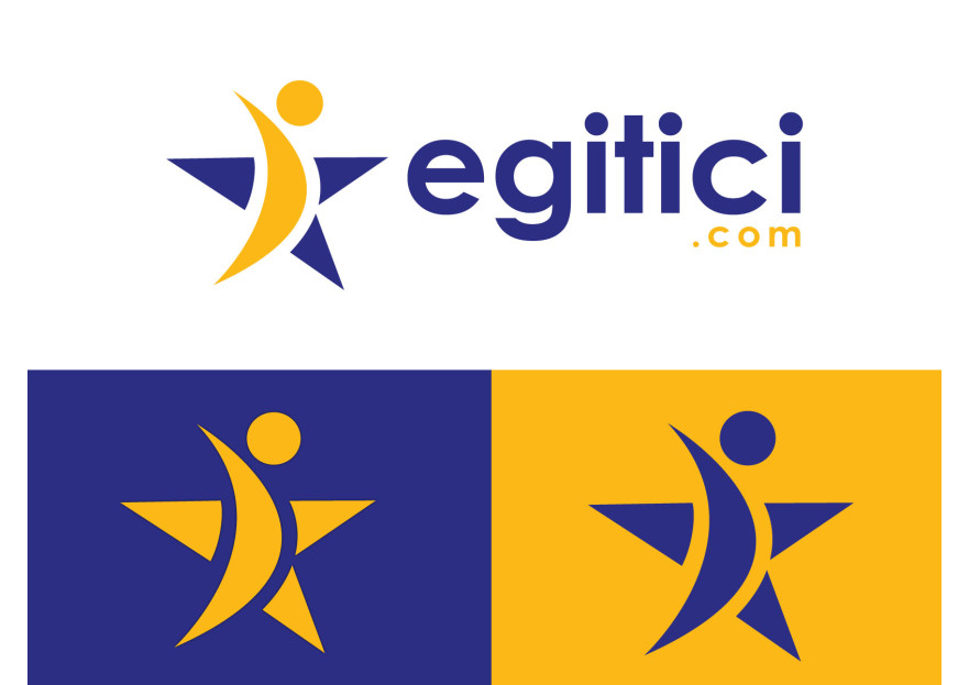 Eğitici Kategorisinde Markamıza Logo yarışmasına tasarımcı melek gümüş tarafından sunulan  tasarım 