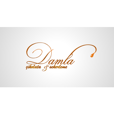 DAMLA Çikolata ve Şekerleme logo tasarım yarışmasına tasarımcı Neco tarafından sunulan  tasarım 