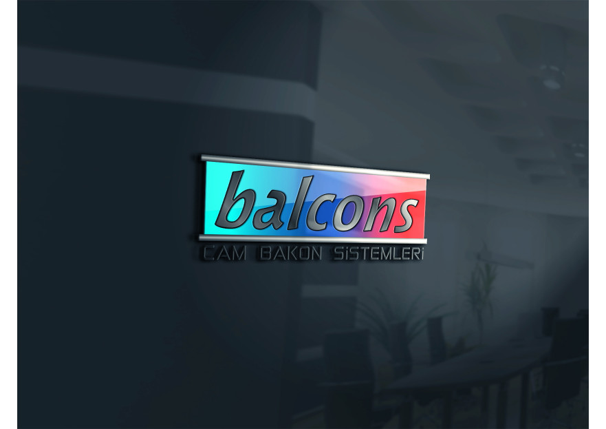 Türkiyenin cam balkon logosu yarışmasına tasarımcı crown tarafından sunulan  tasarım 