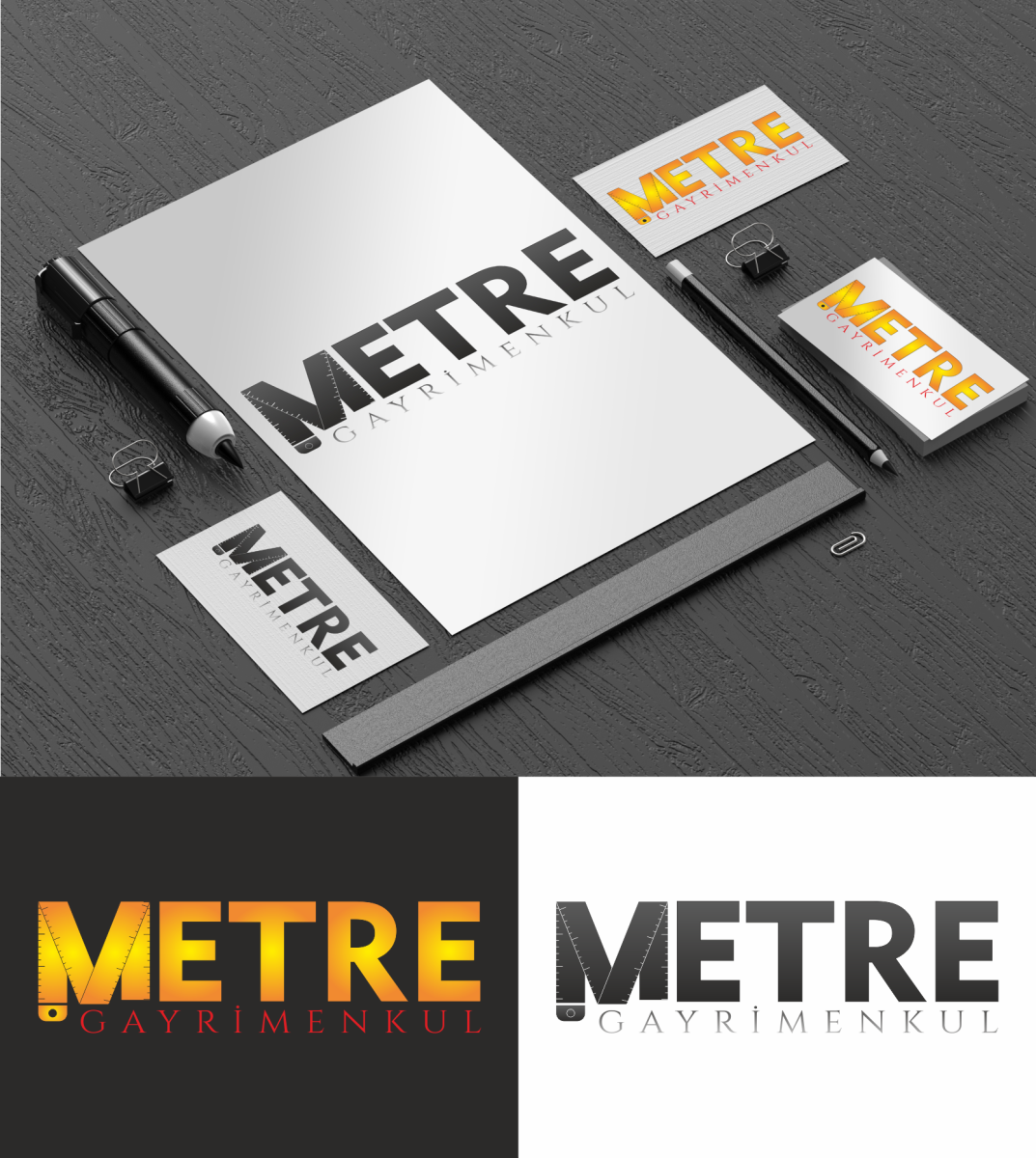 Tasarlayan KUPON Creative-Gayrimenkul Firmamıza Logo 