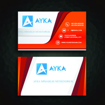 Kartvizit tasarımı yarışmasına tasarımcı huseyin_10 tarafından sunulan  tasarım 