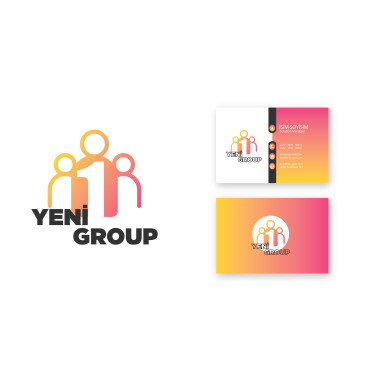 İnsan kaynakları için logo ve kartvizit  yarışmasına tasarımcı burakefeoglu tarafından sunulan  tasarım 