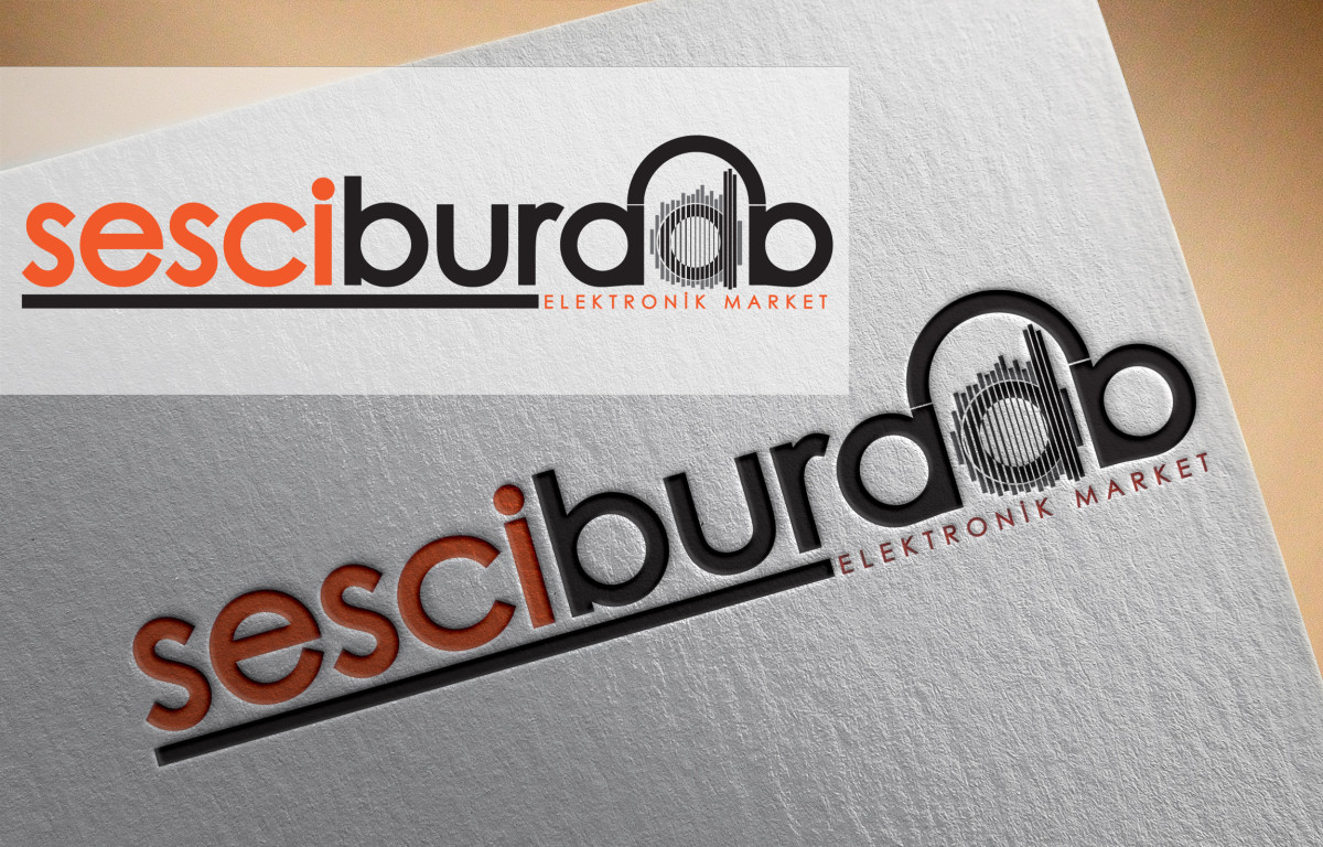 Tasarlayan A.yustas-Sesciburada E-Ticaret sistemiz için logo