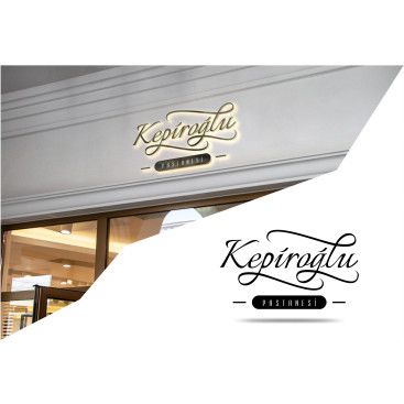 kepiroğlu pastanesi yarışmasına tasarımcı Logo Runlog tarafından sunulan  tasarım 