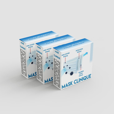 Premium Maske Kutu Dizaynı yarışmasına tasarımcı erkokmete tarafından sunulan  tasarım 