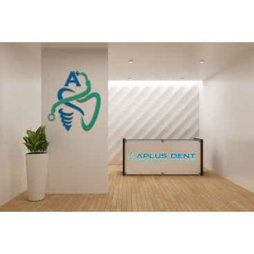 Diş klinigi logosu yarışmasına tasarımcı abycl tarafından sunulan  tasarım 