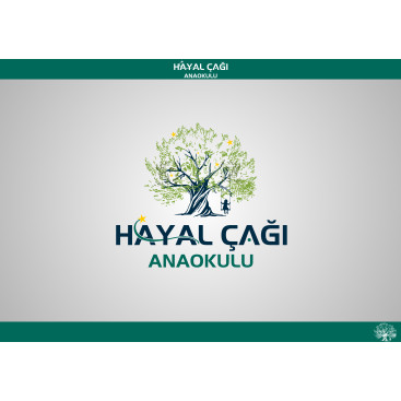 Anaokulu Logosu yarışmasına tasarımcı Sineviş tarafından sunulan  tasarım 