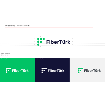 FiberTürk Logo Çalışması yarışmasına tasarımcı Odesign tarafından sunulan  tasarım 