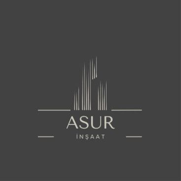 ASUR İNŞAAT İÇİN LOGO TASARIM yarışmasına tasarımcı Berat Öztürk tarafından sunulan  tasarım 