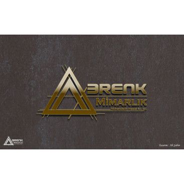 3 RENK MİMARLIK LOGO TASARIMI yarışmasına tasarımcı proea tarafından sunulan  tasarım 