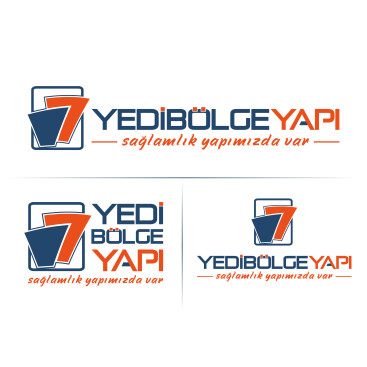 İnşaat firmamız için logo tasarımı yarışmasına tasarımcı volkanKocaman tarafından sunulan  tasarım 