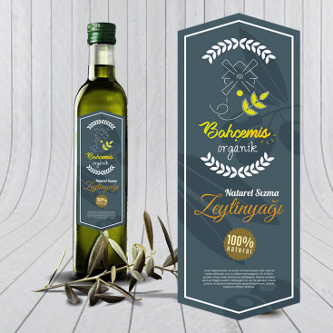 Yoresel, dogal urunler etiket tasarimi yarışmasına tasarımcı X85 tarafından sunulan  tasarım 