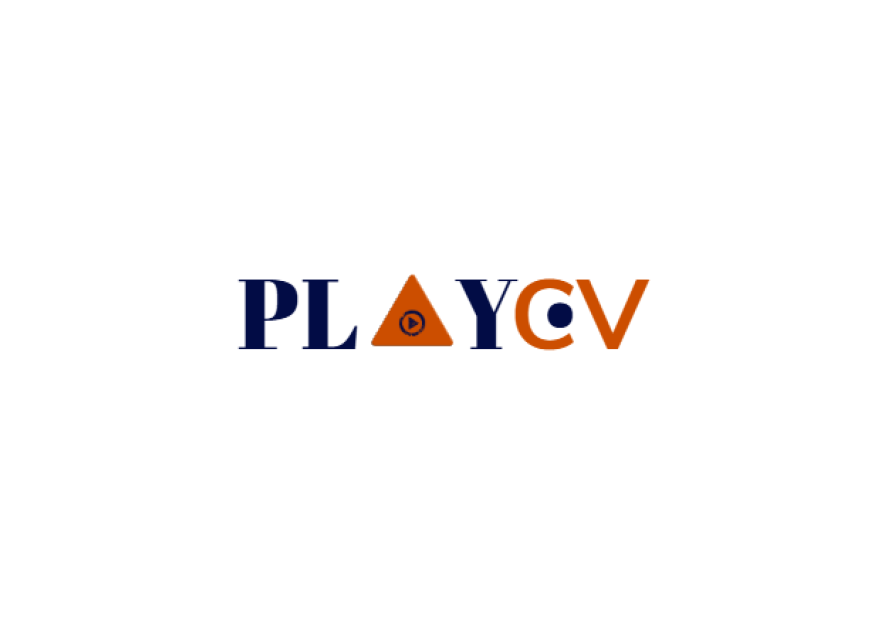 Videolu CV platformu için logo tasarımı yarışmasına tasarımcı inanç doğan tarafından sunulan  tasarım 