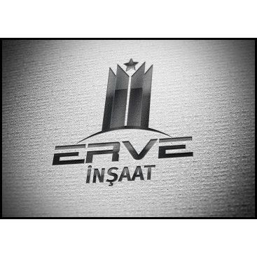 ERVE İnşaat İçin Logo+KurumsalKimlik yarışmasına tasarımcı grafAkir_aciZz tarafından sunulan  tasarım 