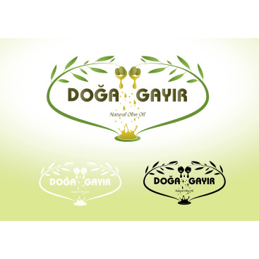 ZEYTİN VE ZEYTİNYAĞI MARKAMIZ İÇİN LOGO yarışmasına tasarımcı ~mnelam tarafından sunulan  tasarım 
