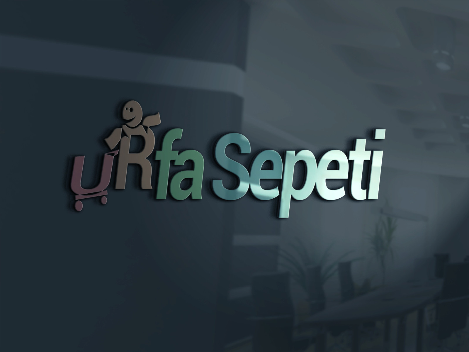 Tasarlayan ozgundesign-UrfaSepeti.com internet sitemize logo