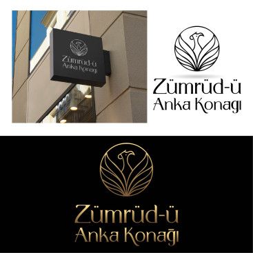 Zümrüd-ü Anka Konağı Logo Çalışması yarışmasına tasarımcı SultBade tarafından sunulan  tasarım 