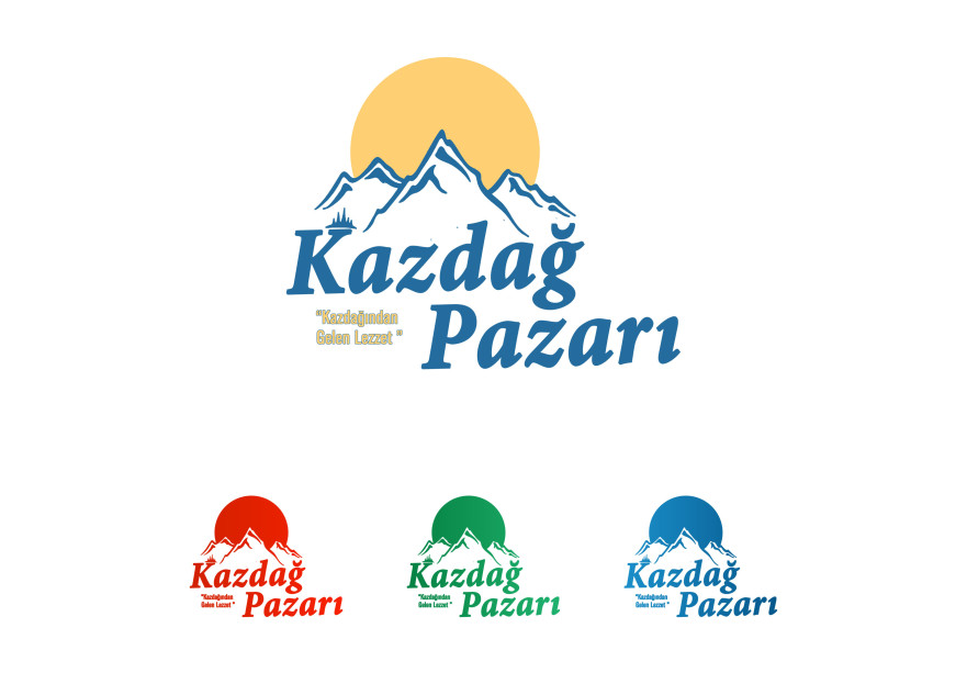 KAZDAĞ PAZARI yarışmasına tasarımcı Gromedya Tasarım tarafından sunulan  tasarım 