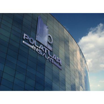 inşaat firmamıza prestijli logo tasarım yarışmasına tasarımcı kursunkalem tarafından sunulan  tasarım 