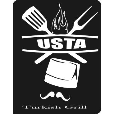 İngiltere'de Türk Restoranı -Tabela Logo yarışmasına tasarımcı amanediel tarafından sunulan  tasarım 