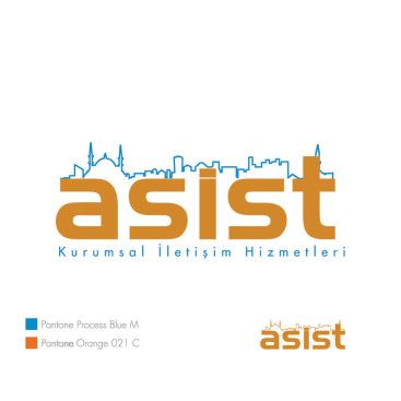 ASİST KURUMSAL İLETİŞİM İÇİN LOGO yarışmasına tasarımcı N7000 tarafından sunulan  tasarım 