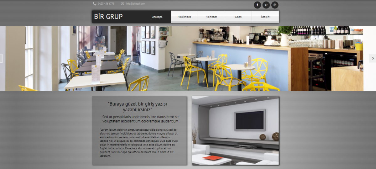 Tasarlayan PurpleAstronomy-Mimari Tasarım sitesi / Modern ve Basic