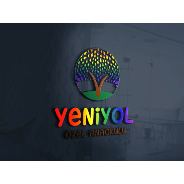 yeniyol anaokulumuza dikkat çekici logo  yarışmasına tasarımcı Süpernova tarafından sunulan  tasarım 