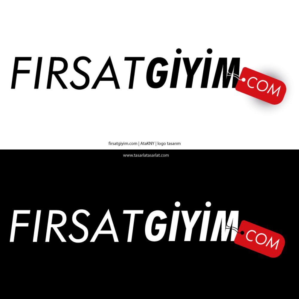Fırsat Giyim Logo Çalışması yarışmasına AtaKNY tarafından girilen tasarım