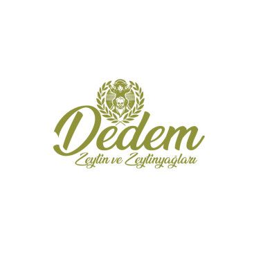 dedem zeytin ve zeytinyağlari için logo yarışmasına tasarımcı merter tarafından sunulan  tasarım 