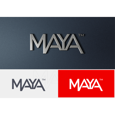 MAYA yazı karakteri ile bir inşaat proje yarışmasına tasarımcı MS™ tarafından sunulan  tasarım 