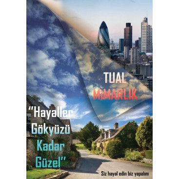 TUAL MİMARLIK - AFİŞ TASARIMI  yarışmasına tasarımcı rAksa tarafından sunulan  tasarım 