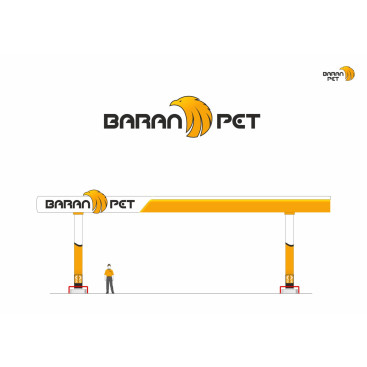 Akaryakıt istasyonu için logo tasarımı yarışmasına tasarımcı ASL REKLAM tarafından sunulan  tasarım 