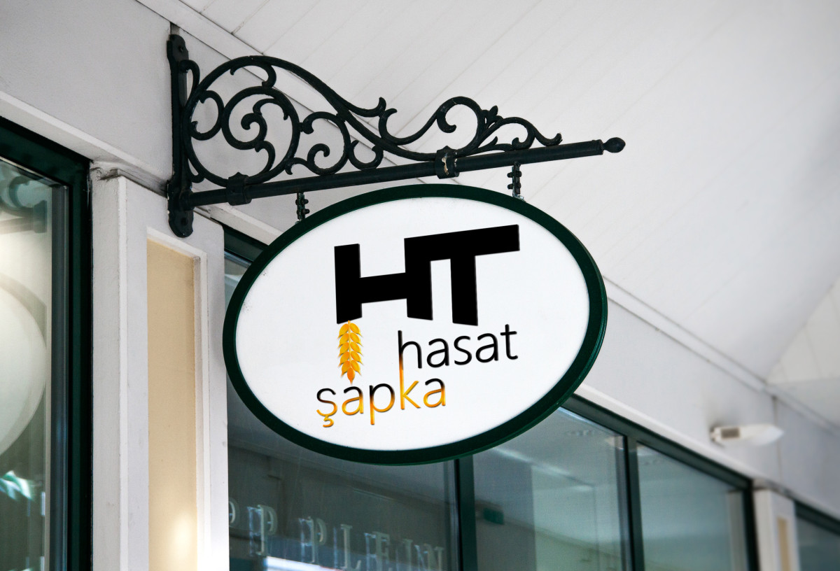 Tasarlayan / AEDENİZ /-Ht Hasat Şapka Logo çalışması