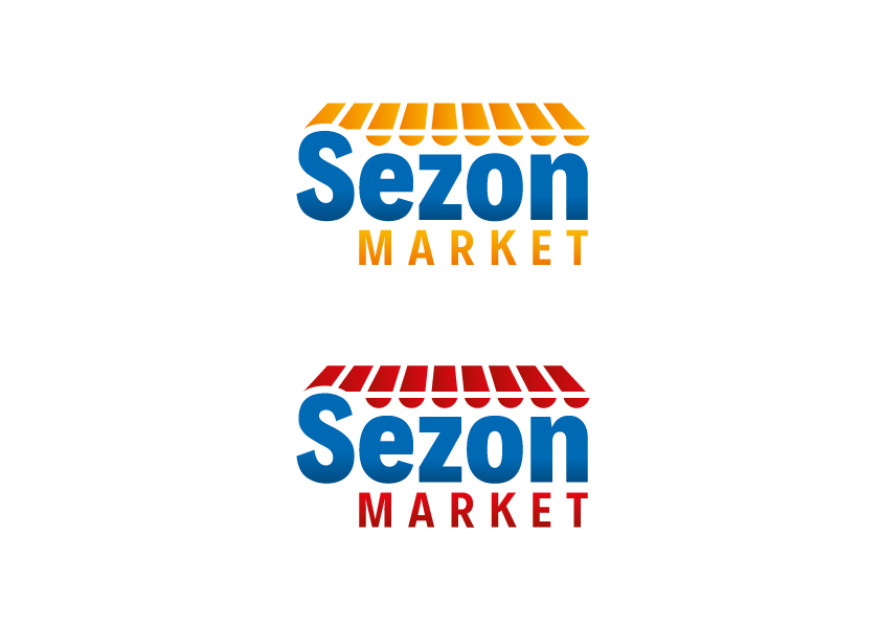 -SEZON MARKET - temel ihtiyaç marketi yarışmasına tasarımcı dcreagraph tarafından sunulan  tasarım 