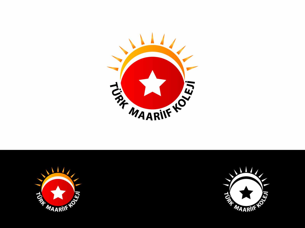 Tasarlayan AhmetORAK-TÜRK MAARİF KOLEJİ LOGO TASARIMI