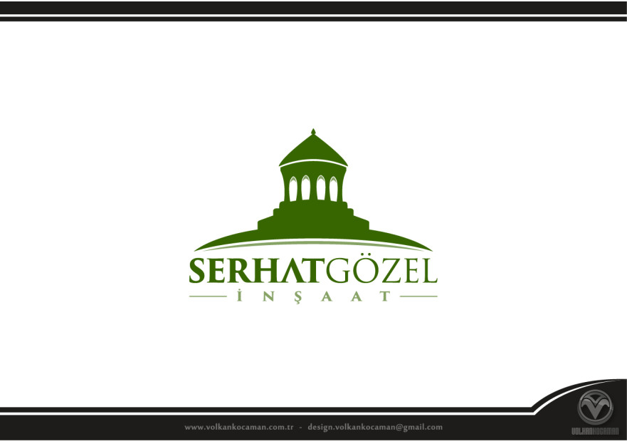 İNŞAAT FİRMAMIZA KALİTELİ VE ÖZGÜN LOGO  yarışmasına tasarımcı volkanKocaman tarafından sunulan  tasarım 