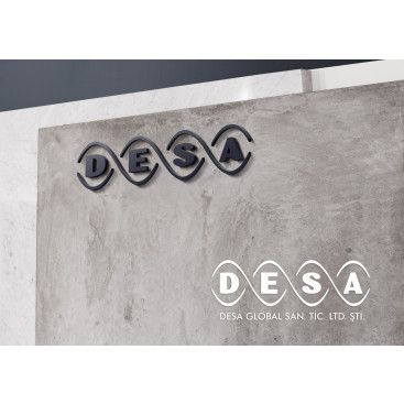 DESA  için logo tasarımı (akü -enerji) yarışmasına tasarımcı ASL REKLAM tarafından sunulan  tasarım 