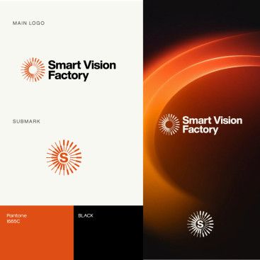Smart Vision Factory için Logo Tasarımı yarışmasına tasarımcı redsockset tarafından sunulan  tasarım 