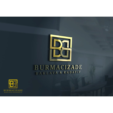 Baklava için logo yarışmasına tasarımcı Designer tarafından sunulan  tasarım 