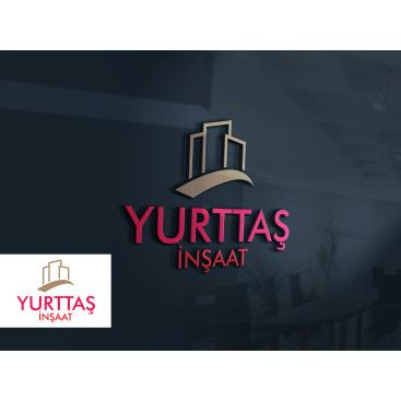 yurttaş inşaat logo tasarımı yarışmasına tasarımcı Rapsodi tarafından sunulan  tasarım 
