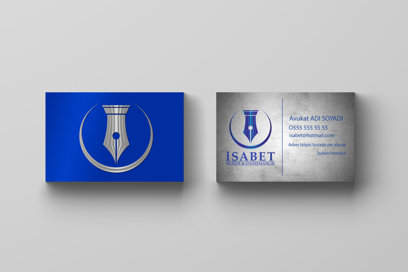 Tasarlayan syh_byv-İSABET HUKUK VE DANIŞMANLIK LOGO TASARIM