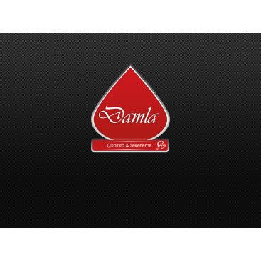 DAMLA Çikolata ve Şekerleme logo tasarım yarışmasına tasarımcı NisanGrafik tarafından sunulan  tasarım 