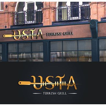 İngiltere'de Türk Restoranı -Tabela Logo yarışmasına tasarımcı kuzfe35 tarafından sunulan  tasarım 
