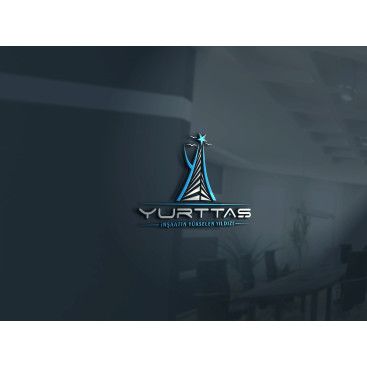 yurttaş inşaat logo tasarımı yarışmasına tasarımcı grafikseli tarafından sunulan  tasarım 